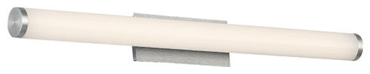 Modern Forms Sabre 25" LED Bath Vanity and Wall Light, Brushed Aluminum