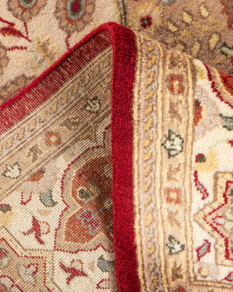 Waingmaw One-of-a-Kind Hand-Knotted Area Rug Red, 6'2"x9'4"