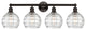 Athens Deco Swirl 4 Light Bathroom Vanity Light, Oil Rubbed Bronze, Clear Deco
