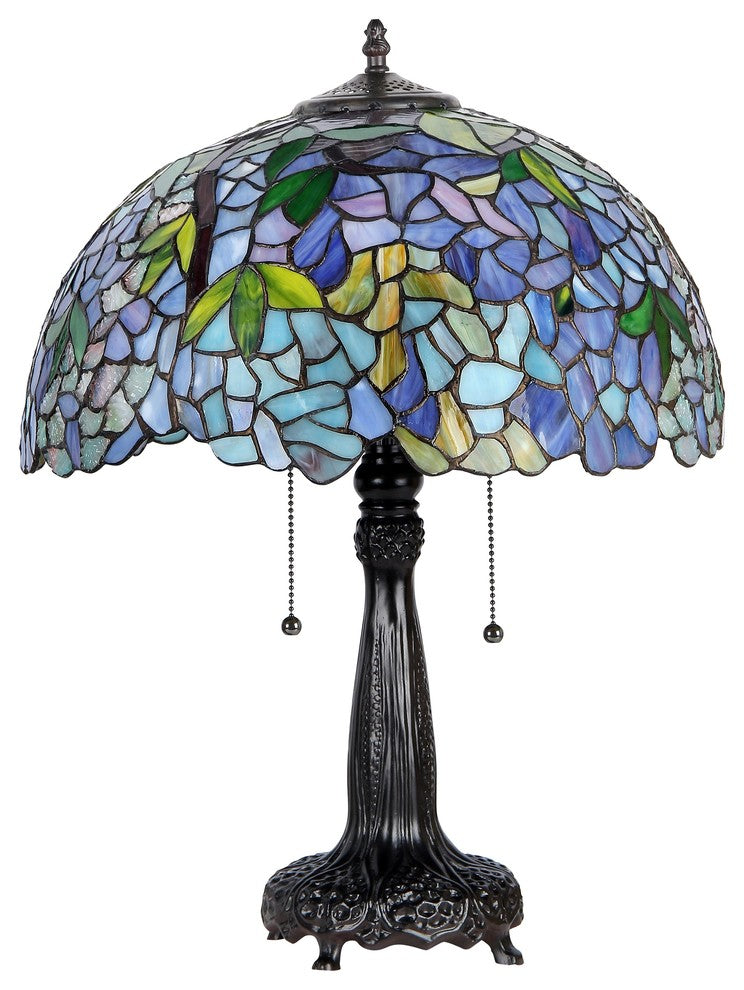 Phoebe 2-Light Wisteria Table Lamp