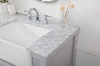 Home Living 22" Farmhouse Grey-Light Bathroom Vanity