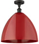 Innovations 516-1C-OB-MBD-16-RD 1 Light Semi-Flush Mount, Oil Rubbed Bronze