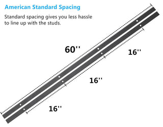 Vancleef Sliding Barn Door Hardware for Double Door, Star Design, 10'