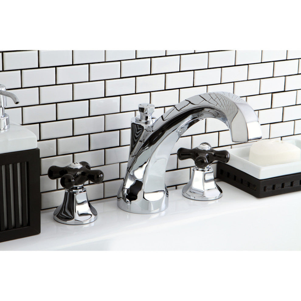 Kingston Brass Roman Tub Faucet, Polished Chrome