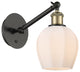Innovations 317-1W-BAB-G461-6 1-Light Sconce, Black Antique Brass