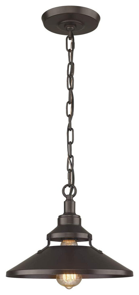 Industrial Black Pendant Light Vintage Hanging Lamp