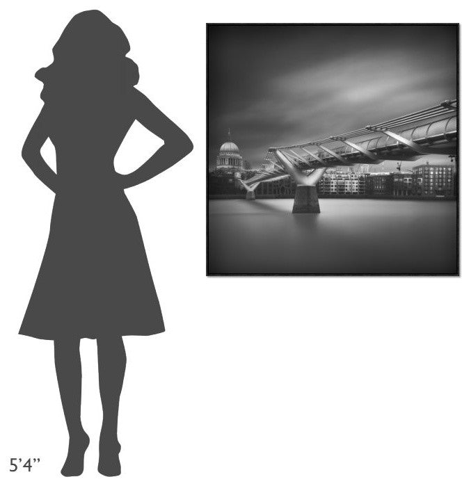 Millennium Bridge, 36"x36"