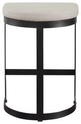 Uttermost Ivanna Black Iron Counter stool