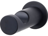 Top Knobs HOP1 Hopewell Bath Single Robe Hook - Flat Black