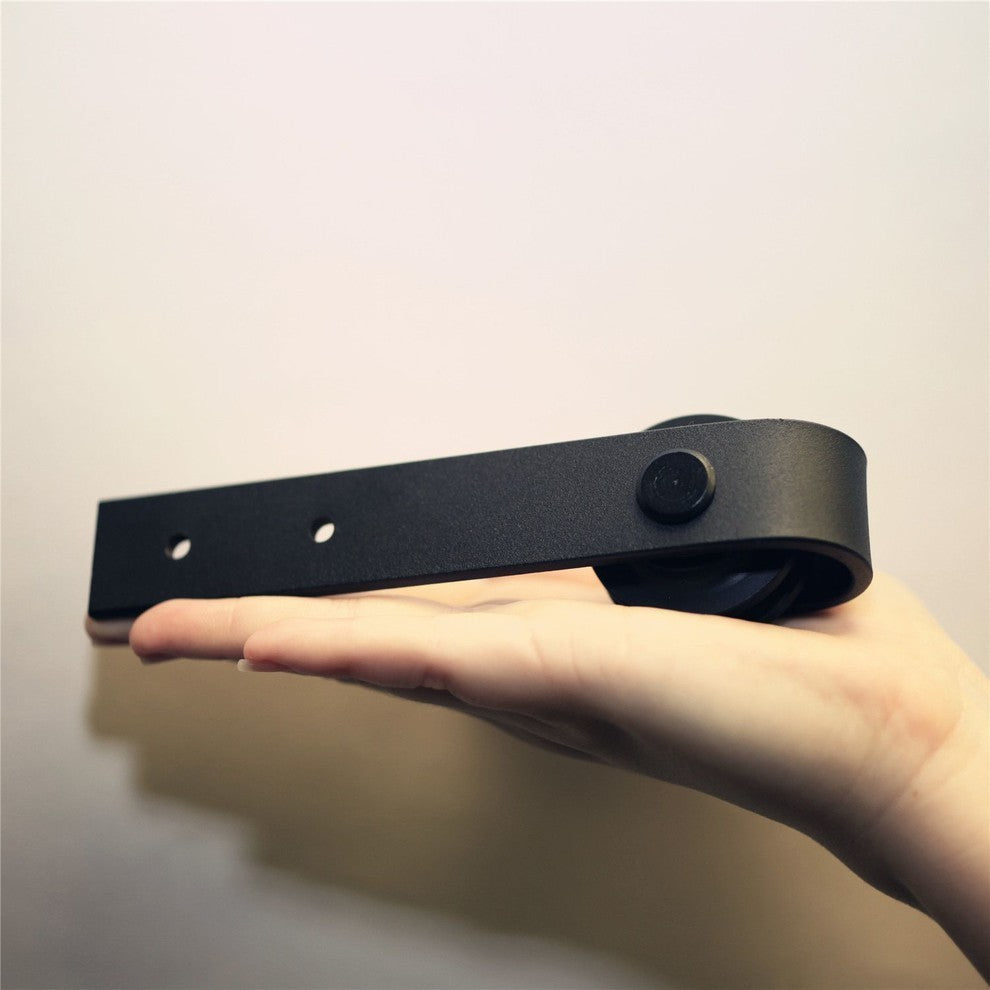 Mini Sliding Barn Door Hardware Kit, Classic Design, 72", Double