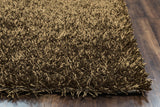 Rizzy Home Kempton KM2318 Tan Solid Area Rug, Rectangular 5'x7'