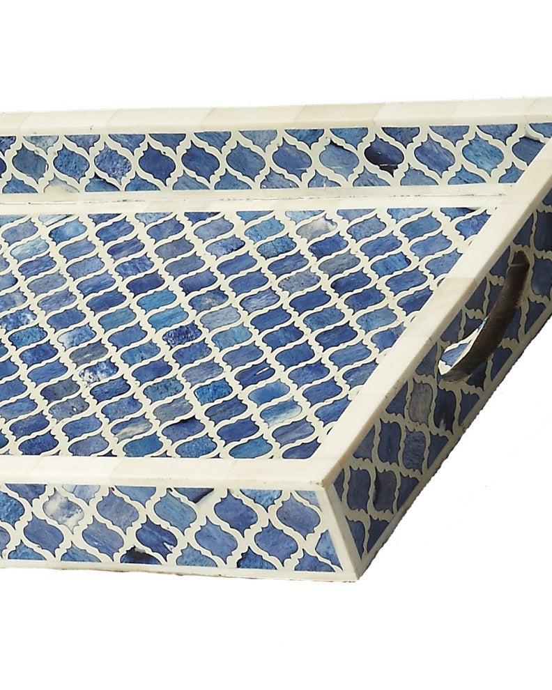 Butler Meknes Bone Inlay Serving Tray