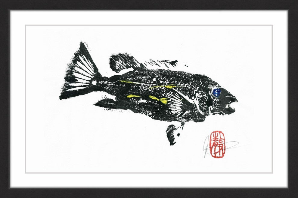 "Mi Amigo" Framed Painting Print, 30"x20"