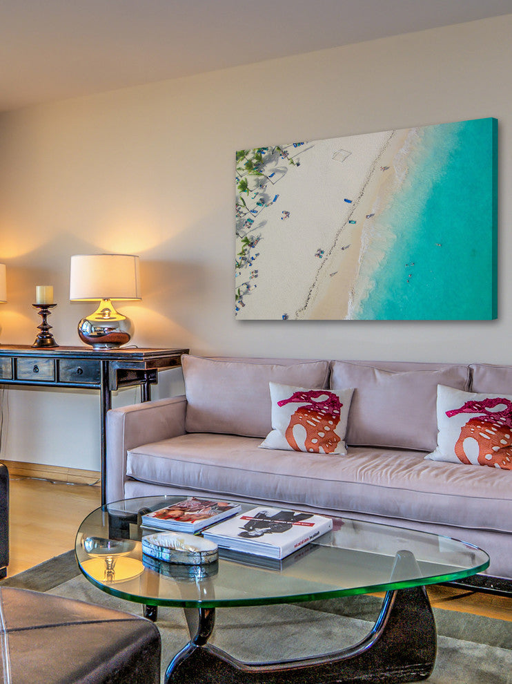 "Shoreline" Painting Print on Wrapped Canvas