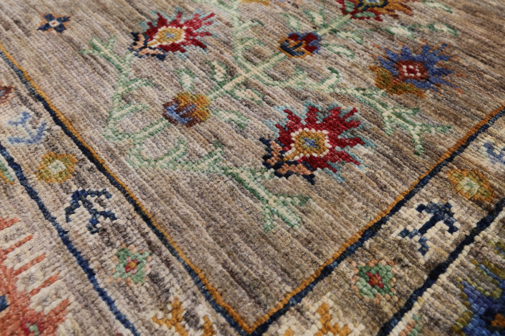 3' 9" X 5' 9" Persian Handmade Wool Rug - Q12355