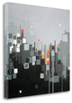 "Monochrome XII" By Carol Joy Shannon, Giclee Print on Gallery Wrap Canvas