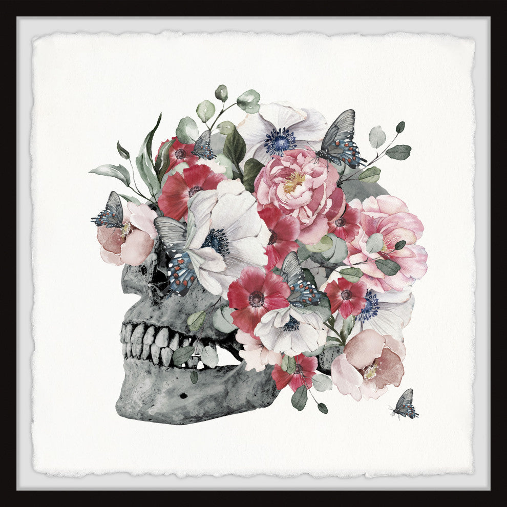 "Find Balance" Framed Painting Print, 24x24