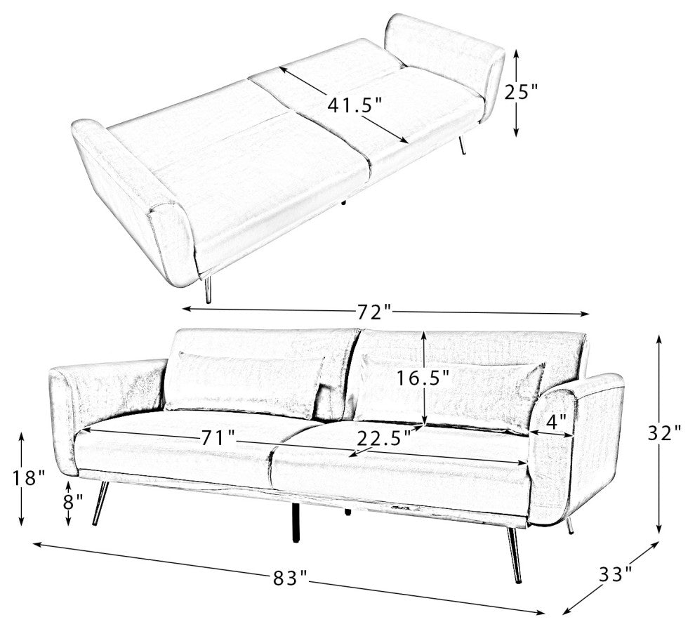 Cartier Sofa, Green