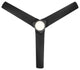 Mocha Indoor/Outdoor Smart Compatible Ceiling Fan 54" Matte Black, LED