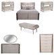 AICO Furniture Roxbury Park 7 Piece King Bedroom Set