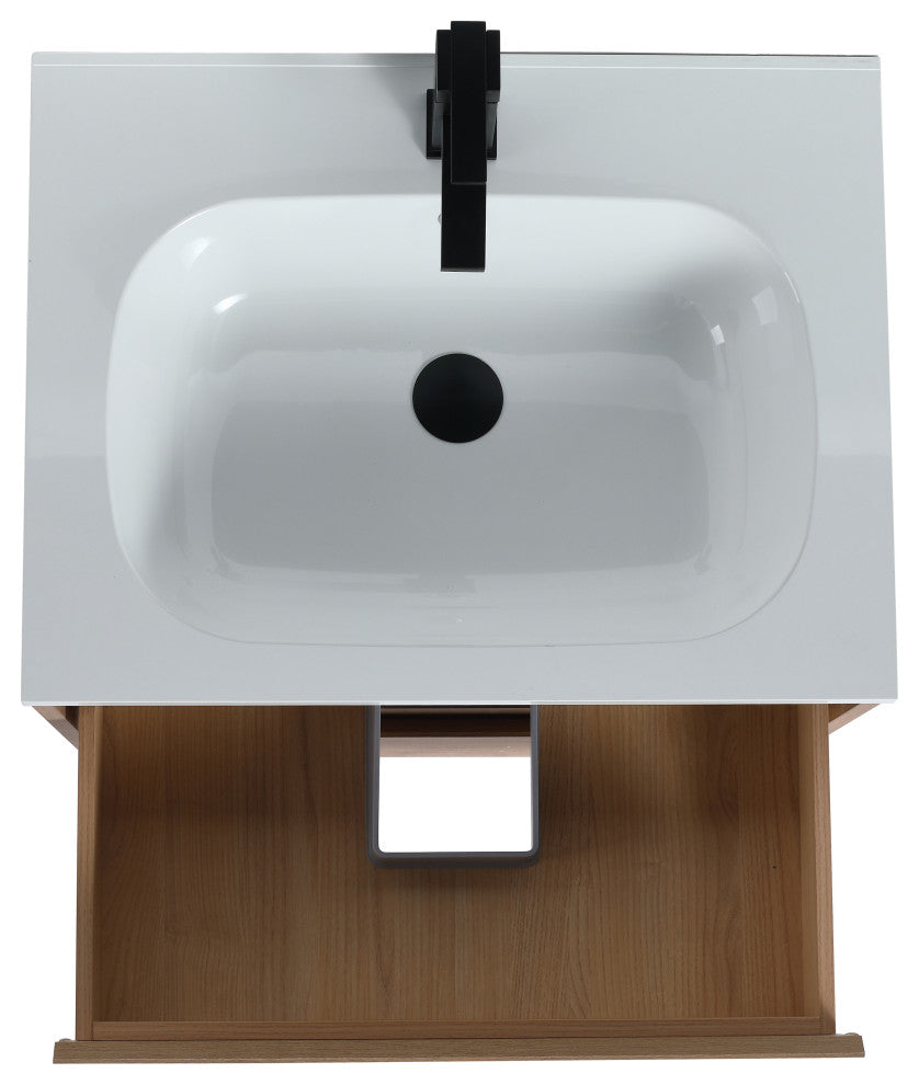 24" Sink Vanity, Plywood, Smc Top, No Faucet