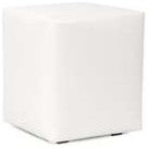 Avanti Universal Cube Ottoman, White