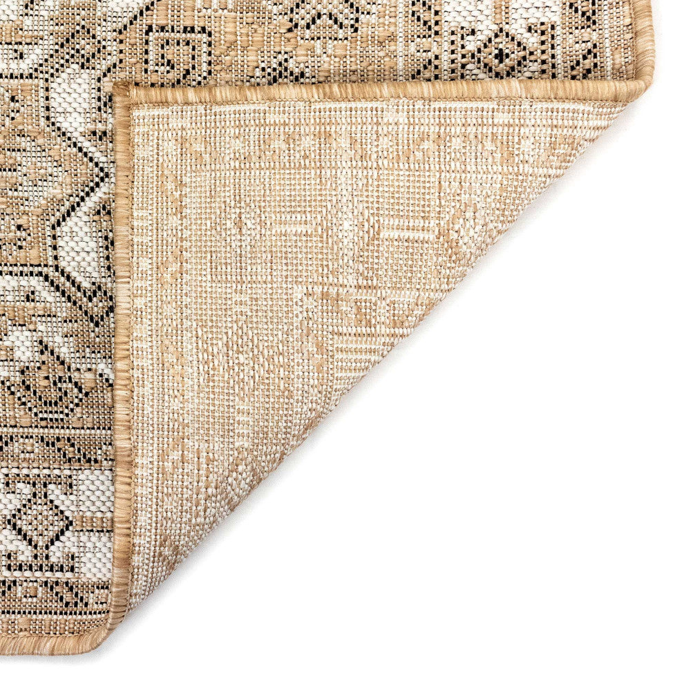 Carmel Kilim Indoor/Outdoor Rug, Sand, 1'11"x7'6"