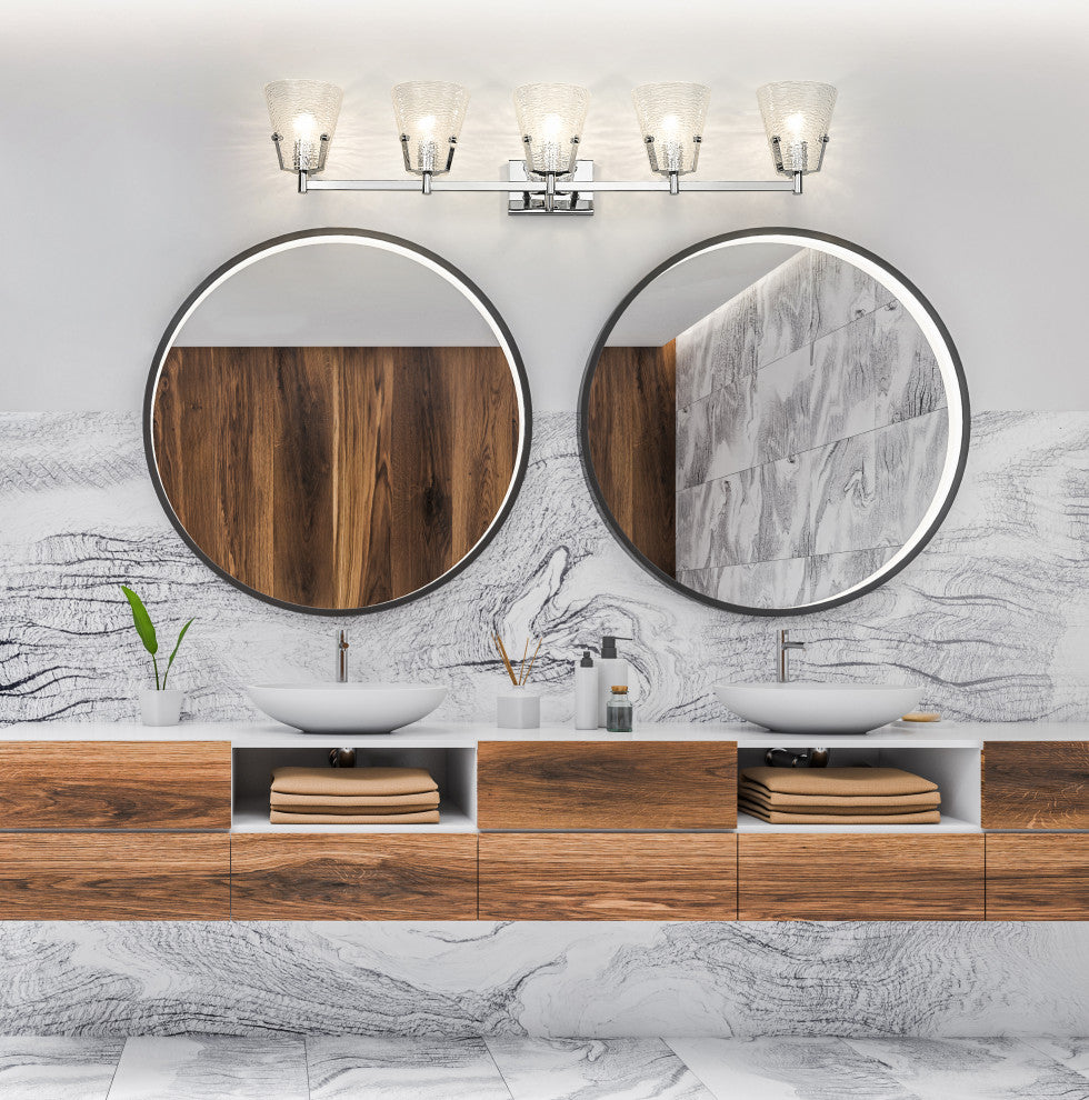 Z-LITE 5-Light Vanity, Chrome