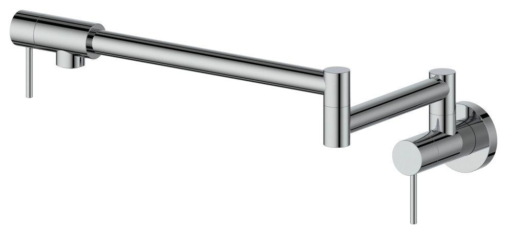 ZLINE Gemini Pot Filler, Chrome, GEM-FPF-CH
