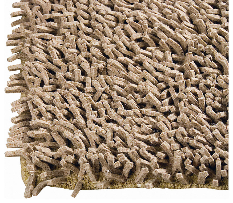 Hand Woven Charcoal New Zealand Wool Area Rug, 3''0"x5''4"