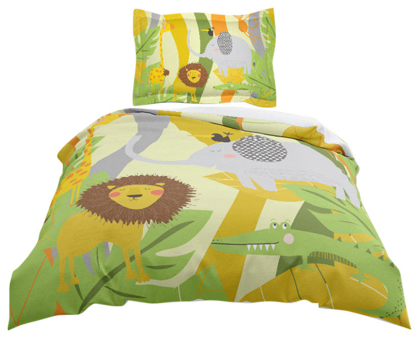 Jungle Pals Green Comforter