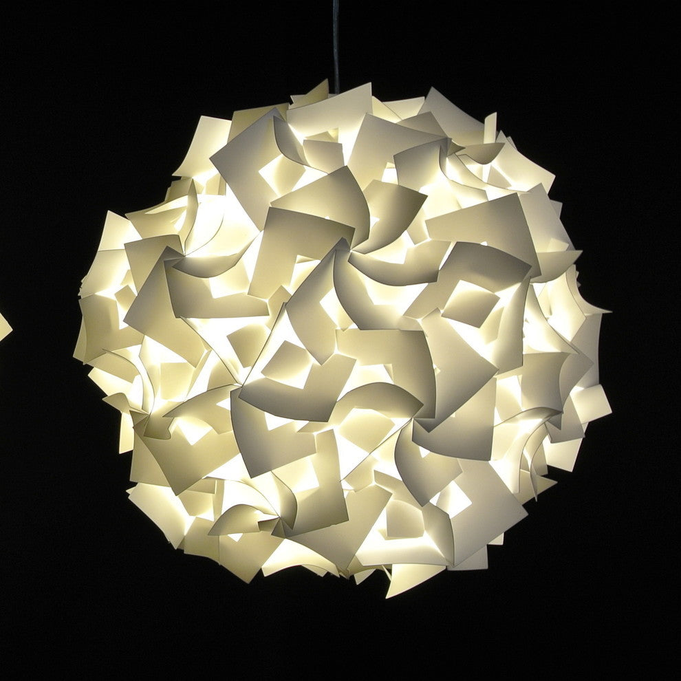 Squares Hanging Pendant Lamp, Deluxe