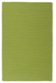 Simply Home Solid H271 Bright Green Indoor/Outdoor Area Rug, Rectangular 2'x3'