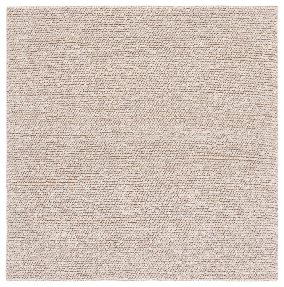 Safavieh Couture Natura Collection NAT620 Rug, Beige, 10'x10' Square