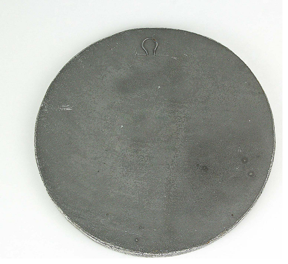 3 Compass Design Natural Gray Finish Round Cement Stepping Stones/Wall Hangings