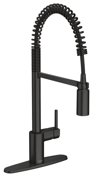 Moen One-Handle Pulldown Kitchen Faucet Matte Black, 5923BL