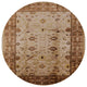 Ahgly Company Indoor Round Mid-Century Modern Area Rugs, 4' Round