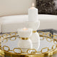 Ice Set of 2 Chain Link Mirrored Trays, Gold