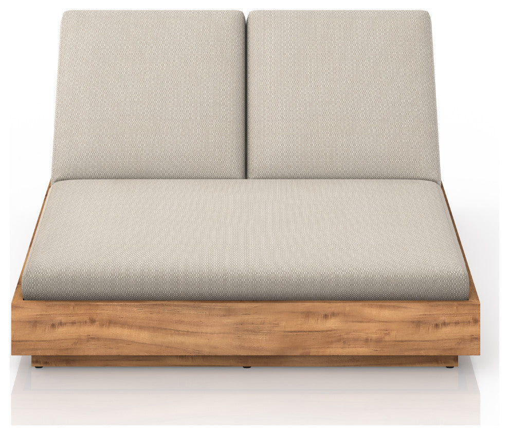 Kinta Outdoor Double Chaise Lounge-Sand