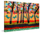 "Dancing Butterflies" Painting Print on Canvas by Lisa Mee