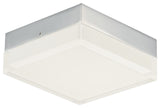 Maxim 57686CLFT Illuminaire II 5"W Integrated LED Flush Mount - Polished Chrome
