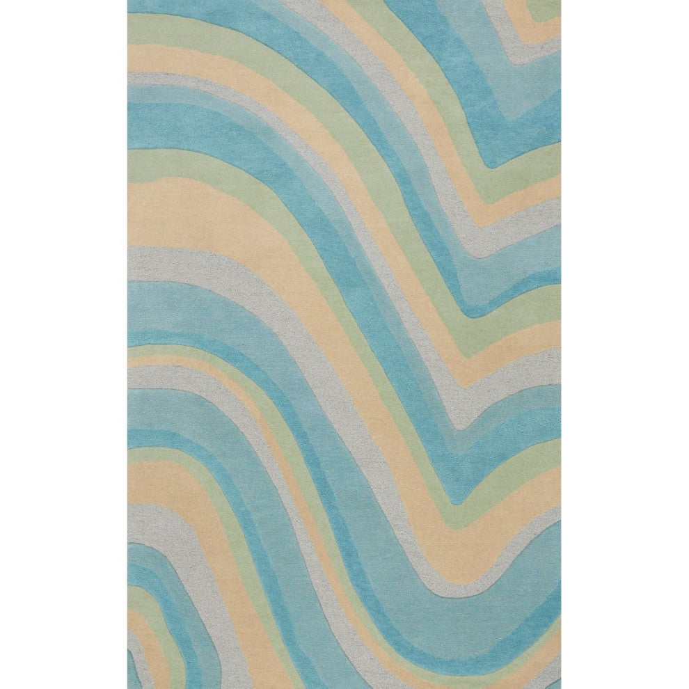 KAS Eternity 1059 Ocean Vibes Area Rug, 8'x10'