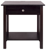 Vanderbilt Nightstand With USB Port, Espresso
