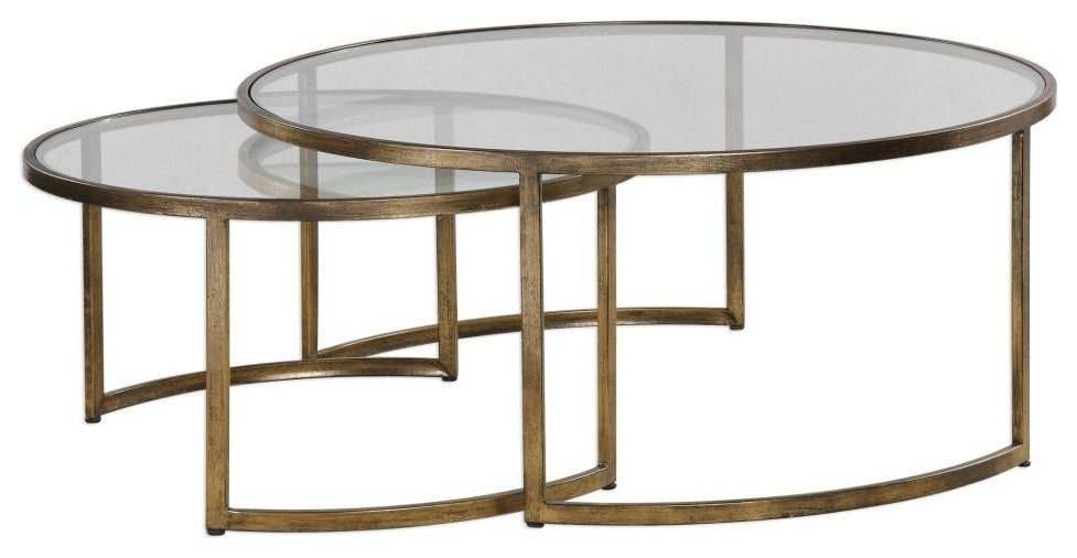 Uttermost Rhea 42 x 42" Nested Coffee Tables S-2