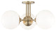Mitzi Stella Three Light Semi Flush Mount H105603-AGB