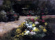 Gustave Caillebotte the Garden Premium Canvas Print