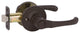 Callan Newport Privacy Lever Set, Oil Rubbed Bronze