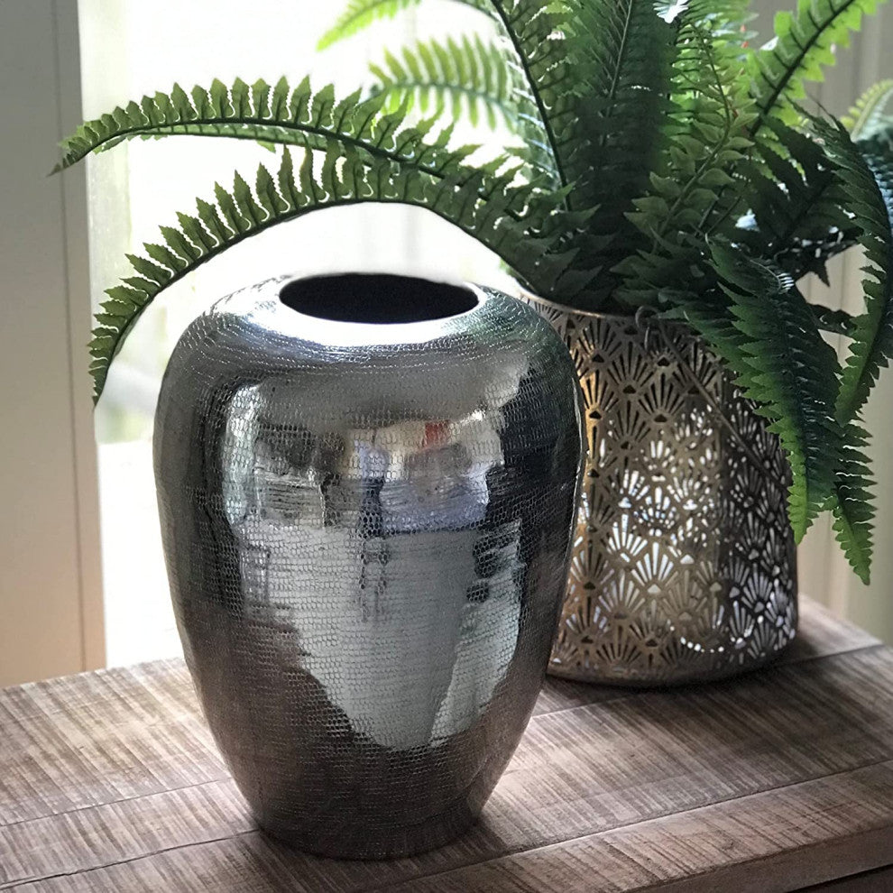Polished Metal Vase