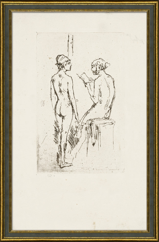 Nude Study Ii, Giclee Reproduction Artwork