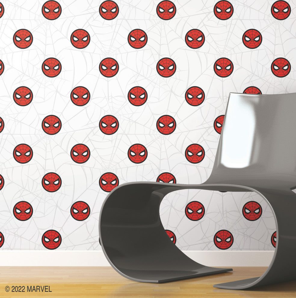 Spider-Man Icon Peel And Stick Wallpaper